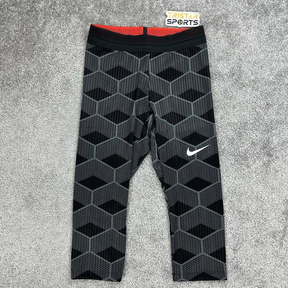 Nike Pro Elite Kenya 2022 3/4 Running Tights Womens Sz Small Made In USA Track - Picture 1 of 9